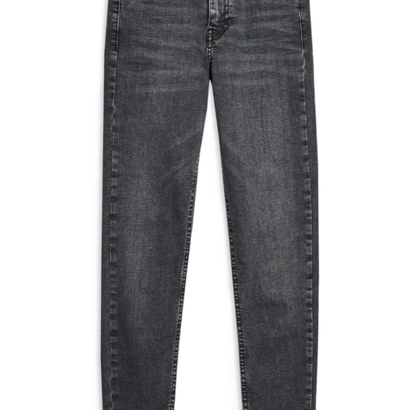 Top Shop Motto. Black High Rise jeans. Slim fit. 28. - Picture 5 of 8